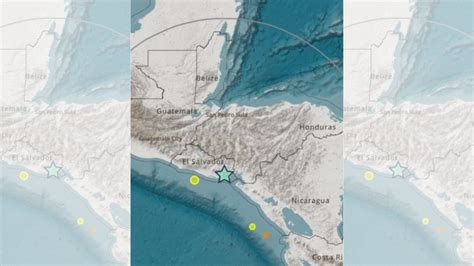 Sismo De 4 5 Grados Sacudió A El Salvador Y Se Percibió En La Zona Sur