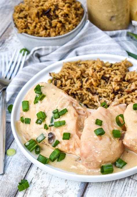 Slow Cooker Sour Cream Onion Chicken The Quicker Kitchen