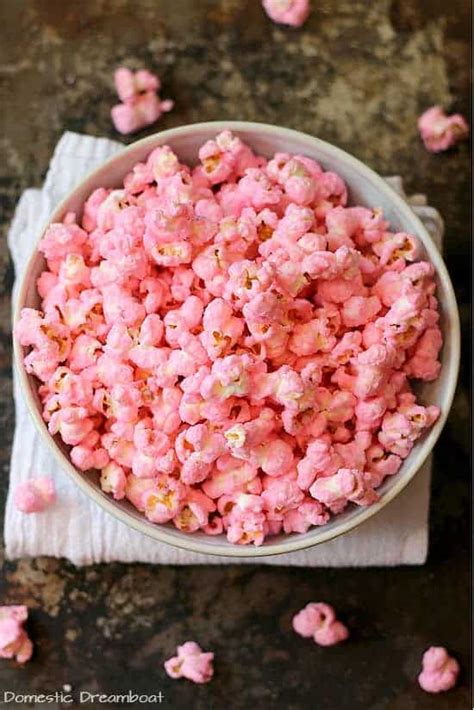 Old Fashioned Pink Popcorn - Domestic Dreamboat