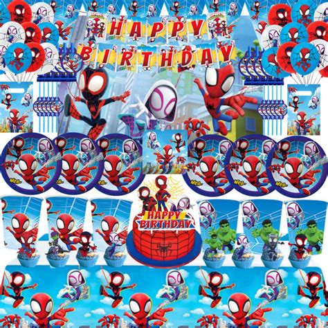 Fastshipment Disneys Spider Man And His Amazing Friends Birthday