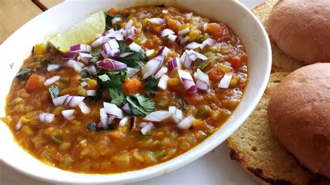 Mixed Vegetable Curry Pav Bhaji Masala Style Youtube