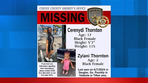 Coffee County Sheriffs Office Searching For Missing Mother Daughter