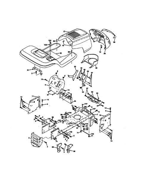 Craftsman Mower Model Wiring Diagram Diagram Cr