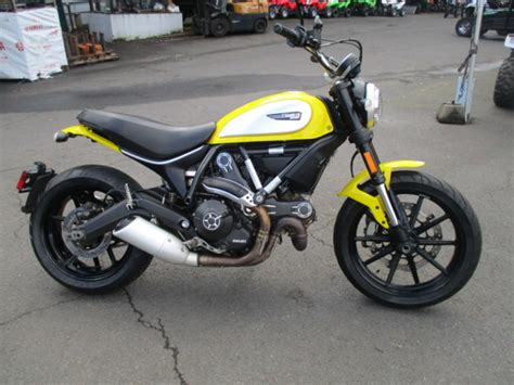 Ducati Scrambler Icon 62 Yellow Motorcycles For Sale