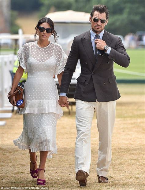 David Gandy And His Pregnant Girlfriend Put On A Stylish Display