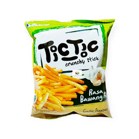 TIc Tic Crunchy Stick Garlic Flavour Stik Renyah Rasa Bawang Jadul