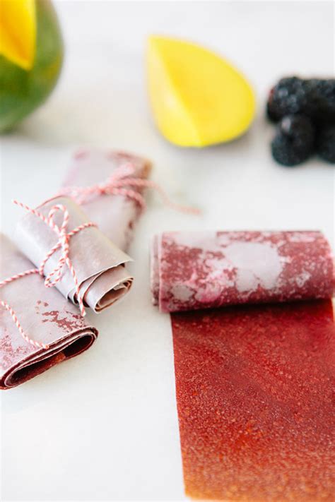 Blackberry Mango Fruit Leather A House In The Hills