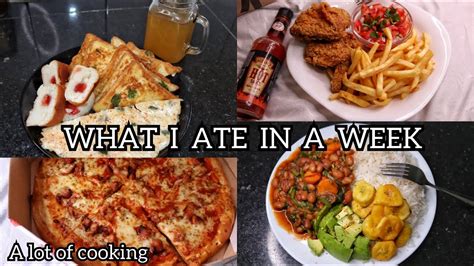 I ATE SO MUCH THIS WEEK A LOT OF COOKING What I Eat In A Week