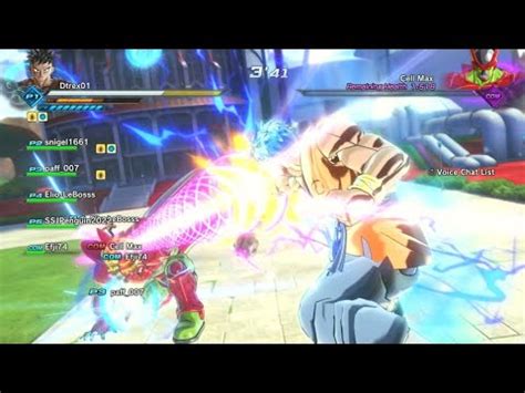 Dragonball Xenoverse Cell Max Raid Defeat Quick Finish Youtube