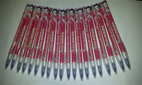 Caneta Bic Betty Boop Sophia Artes Elo7