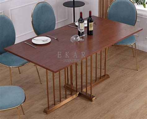 Square Modern Dining Room Furniture Table - Ekar Furniture