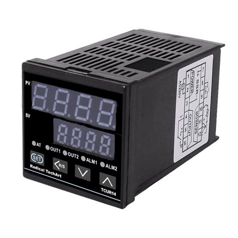 Radical Techart Black Temperature Pid On Off Controller Size 48 48