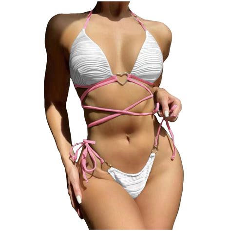 Bigersell Plus Size Bikinis Clearance Tank Swimsuits Female Sport Bra