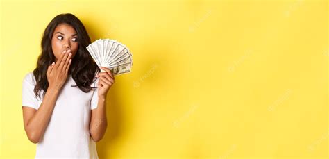 Premium Photo Image Of Lucky And Surprised Africanamerican Girl