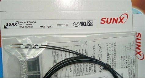 1PC NEW For Panasonic SUNX Fibre Optical Sensors FT WS4 Free Shipping