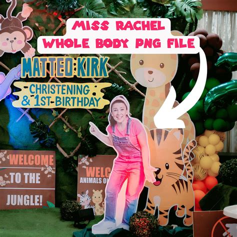 Miss Rachel PNG and PDF Whole Body Instant Download - Etsy Australia