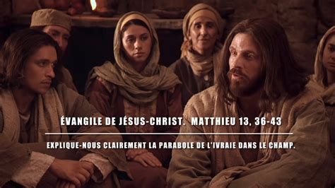 Évangile de Jésus Christ commentaire Mathieu Le blé et le l