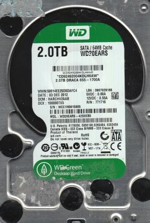 Western Digital WD20EARS PCB Board | HDDZONE's BLOG