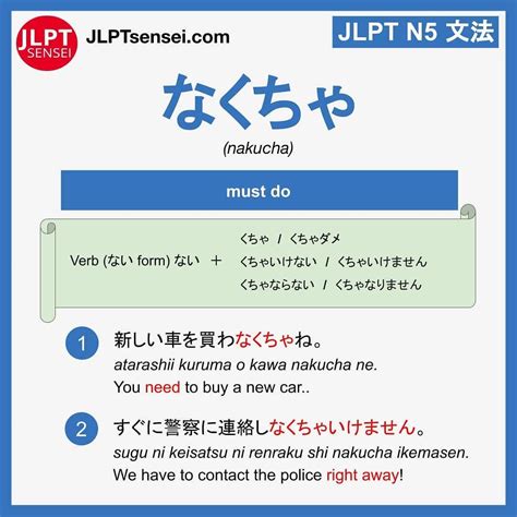 Jlpt Sense On Instagram Jlpt N Grammar List Flashcards Jlpt