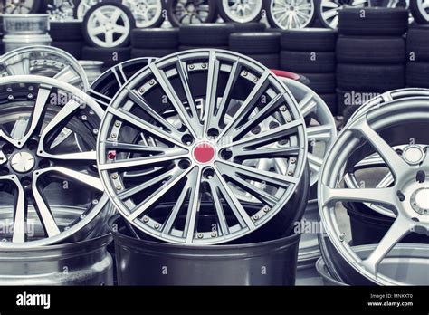 Car Alloy Wheels Hi Res Stock Photography And Images Alamy