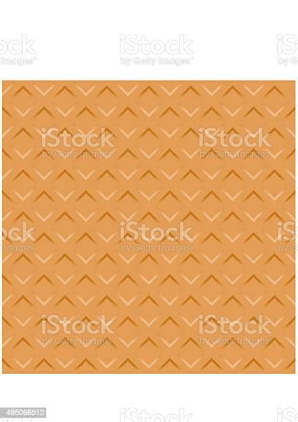 Wafer Seamless Texture Background Pattern Vector Stock Illustration