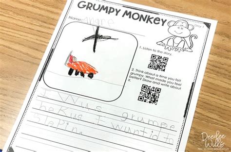 Grumpy Monkey Book Activities