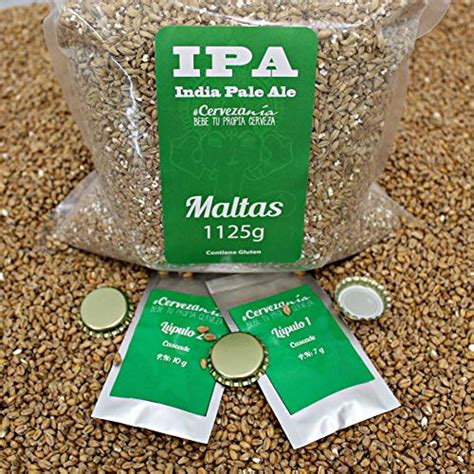 Kit de elaboración de cerveza artesana India Pale Ale IPA Elabora 5