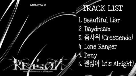 Full Album Monsta X 몬스타엑스 Reason Youtube