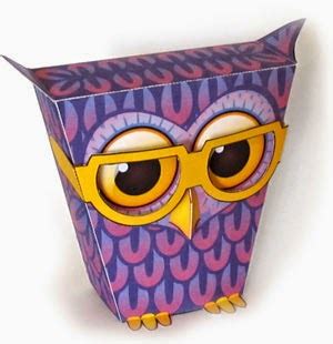 Made in Paperland: Совушка-сова из бумаги