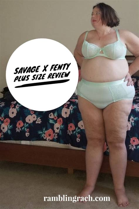 Savage X Fenty Plus Size Lingerie Review - Rambling Rach