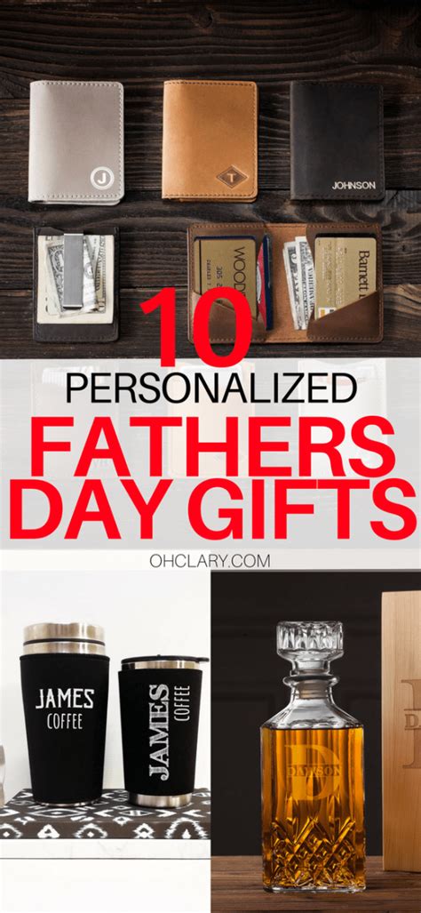 10 Personalized Father's Day Gifts Your Dad Will Absolutely Love