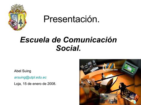 Escuela de comunicación social UTPL PPT Descarga Gratuita