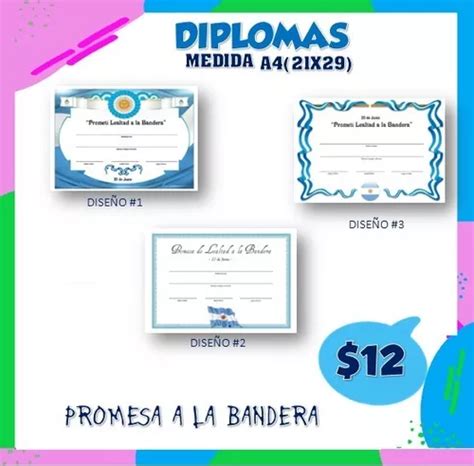 Diploma Promesa A La Bandera X60unid COPIASNANU