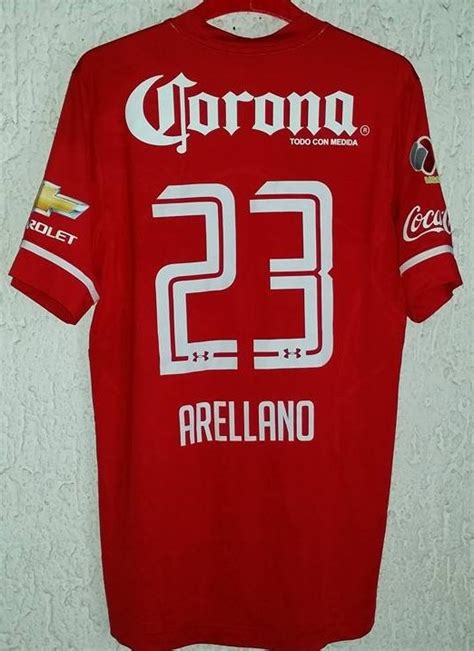 Toluca Home Camiseta de Fútbol 2015 2016 Sponsored by Banamex