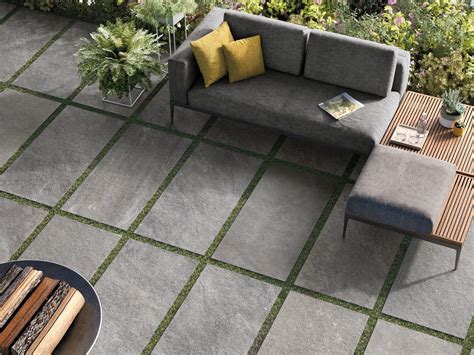 STOORM T20 Porcelain Stoneware Outdoor Floor Tiles With Stone Effect By