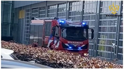 P1 Brandweer Enschede TS 05 4131 Met Spoed Naar Een Brandgerucht Aan