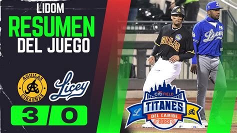 Aguilas Vs Licey Aguilas L Las Aguilas Ganan Primer En El Citi Field En