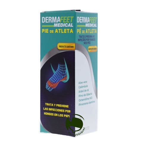 Compra Dermafeet Medical Para El Tratamiento Del Pie De Atleta Spray