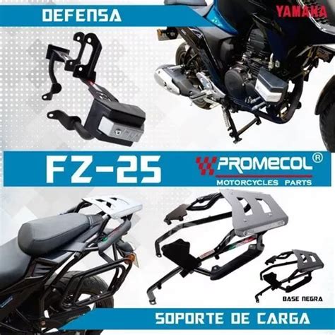 Defensa Sliders Moto Yamaha Fz25 Marca Forze By Promecol En Venta En