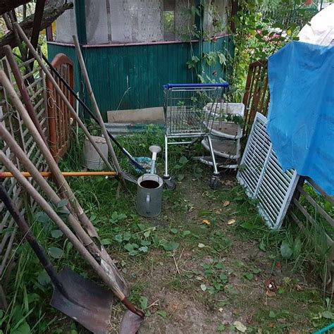 Склад для инструментов в огороде | Ladder