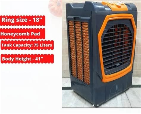 Material Plastic Desert Air Cooler 75 Liter 20 40 Ft At Rs 7500 In