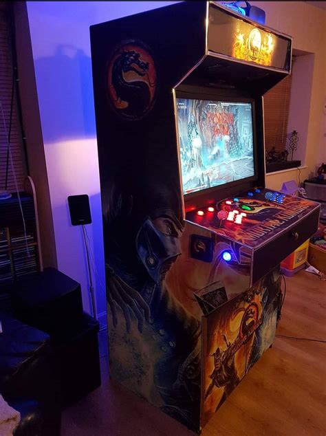 New Mortal Kombat Cabinet Finished Scrolller