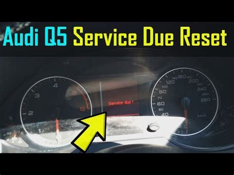 Come Resettare La Spia Service Di Un Audi Q5 Audi Q5 8R MK 1