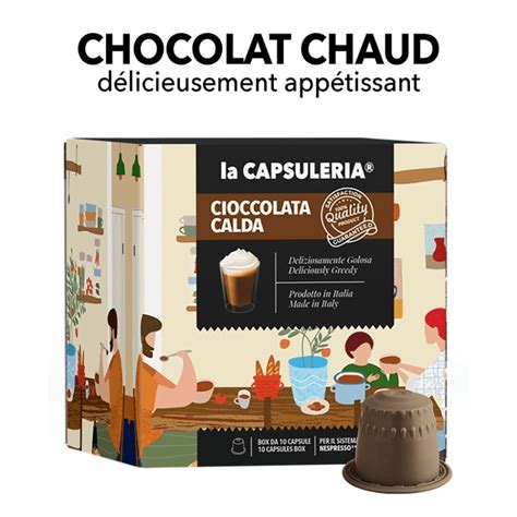 Capsules Compatibles Nespresso Chocolat Chaud