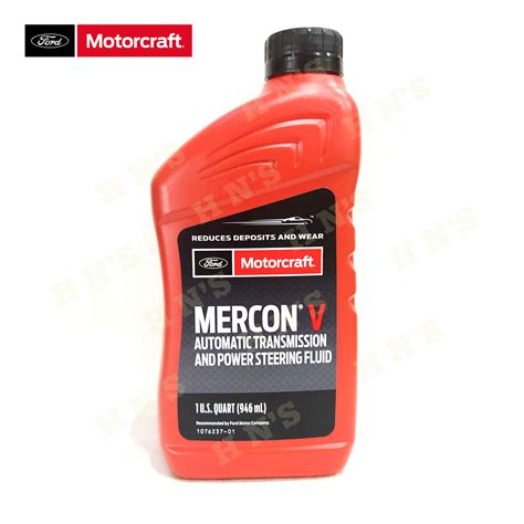 Motorcraft Mercon V Automatic Transmission Fluid ATF And