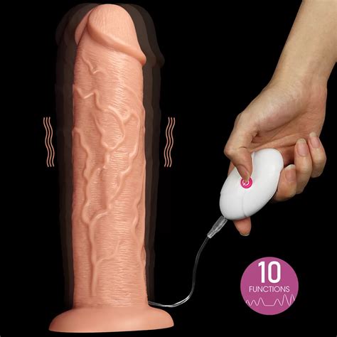 28 CM Fisting Gerçekçi Kalın Anal Titreşimli Dildo Realistic Long