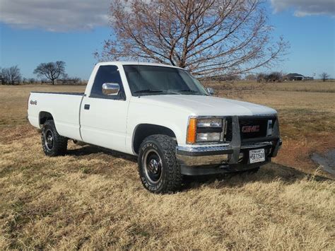 1993 Gmc K1500 Pickup White 4wd Automatic K1500 For Sale Gmc K1500 1993 For Sale In