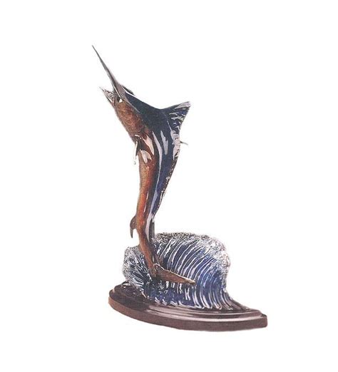 Chris Barela Sculptures "Blue Marlin" - Featured Artist - Vinings Gallery