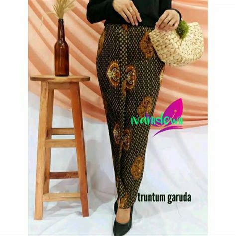 Jual Rok Plisket Wiru Motif Truntum Garuda Shopee Indonesia