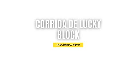 Minecraft nova série corrida de Lucky block YouTube